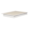 thumbnail image 2 of South Shore Step One Full Platform Bed, in Pure White, 2 of 9