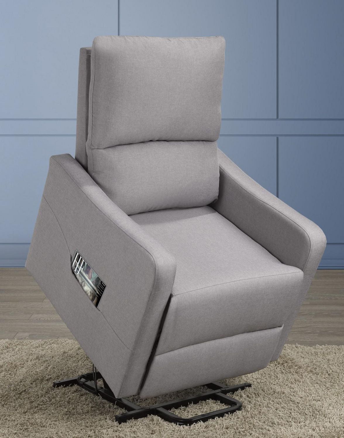 Willow Recliner Lift Chair, Light Grey