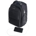 thumbnail image 1 of Kenneth Cole Reaction Dual Compartment 17" with USB Laptop Backpack Black TSA Checkpoint-Friendly, 1 of 5