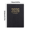 thumbnail image 3 of Yunuuuoa 3 Packs A7 Mini Note Organizer, Daily Planner & Travel Journal - Pocket Sized Planner for Work, , Office, - 64 Sheets, Portable Paper Note for Scheduling, Memo, Writing, 3 of 4