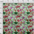 thumbnail image 3 of oneOone Polyester Spandex Mint Green Fabric Kids Sewing Craft Projects Fabric Prints By Yard 56 Inch Wide, 3 of 4