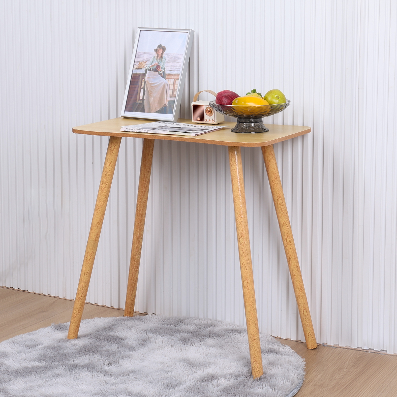Andvari Computer Desk Study Table & Modern Office Desk with Solid Legs & Spacious Desktop for Home