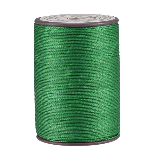 Unique Bargains Fil Ciré en Polyester Vert Mer, 175 Yards, 0,45 mm