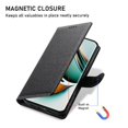 thumbnail image 4 of Étui pour FOXDOCK Realme 11 Pro Plus 5G, Étui Portefeuille – Cuir de Qualité Supérieure, 3 Fentes pour Cartes, Protection Antichoc, 4 of 5