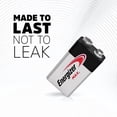 thumbnail image 4 of Energizer MAX 9V Batteries (2 Pack), 9 Volt Alkaline Batteries, 4 of 5