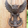 thumbnail image 2 of 2X Hibou Mystique Cogneur de Porte, Poignée de Porte Antique Poignée de Porte de Cour, 2 * Poignée de Porte de Cour, 2 of 6