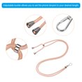 thumbnail image 3 of Unique Bargains Phone Lanyard with Transparent Lanyard Patch, Pink Gold, 1 Count, 3 of 5