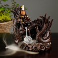 thumbnail image 2 of Incense , Home Ornament Decor Incense Holder, Dragon Shape Distinctive Ornamental For Decoration, 2 of 7