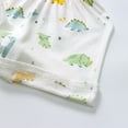 thumbnail image 4 of GDREDA Boys's Fall Pajamas Striped Short Sleeve Sets Modal Pjs (Sky Blue,8-9 Years), 4 of 6
