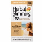21st Century Herbal Slimming Tea, Peach Apricot 24 Bags