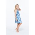 thumbnail image 4 of Girl Hawaiian Round Neck with Ruffle Dress in Neon Sunset, 4 of 5