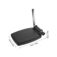 thumbnail image 2 of OUNONA 2Pcs Wheelchair Footrest Pad Black Plastic Foot Rests Universal For Mobility Scooter And Transport Chair, 2 of 8