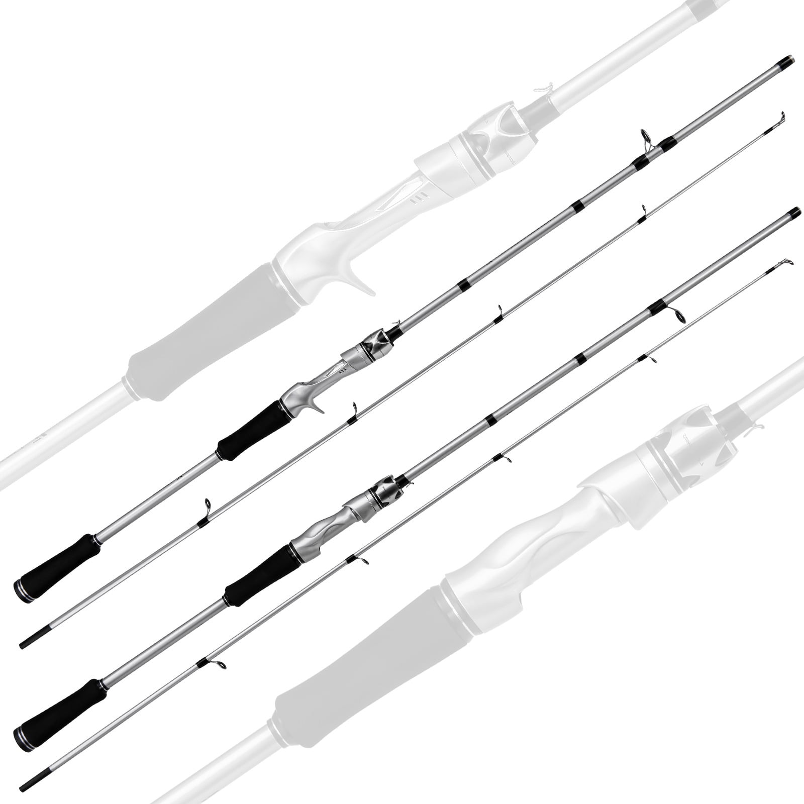 Baitcasting 2.1m Casting Fishing Rod Strong Bearing Fishing Rod Lure Fishing Pole for Fishing