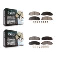 thumbnail image 1 of TEC Front Rear Ceramic Brake Pads Kit for Car Ford F-350 Super Duty F-250 F-450 KTC-100281, 1 of 10