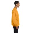 thumbnail image 2 of Champion Mens Double Dry Eco Fleece Crew, M, Gold, 2 of 3