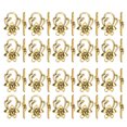 thumbnail image 2 of Ensembles de Fermoirs pour Bracelet, 20 Ensembles Fermoir à Bascule pour Bracelet, Fermoir à Bascule Doré pour Bracelet, Design Épuré, 2 of 9