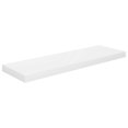 thumbnail image 2 of vidaXL Floating Wall Shelf High Gloss White 80x23.5x3.8 cm MDF, 2 of 5