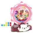 thumbnail image 2 of Bunblic Electric Pick up Bean Machine Electronic Pinball Machine Reaction Focus Arcade Game for Home Birthday Gift Preschool Party , Pink without Score, 2 of 8