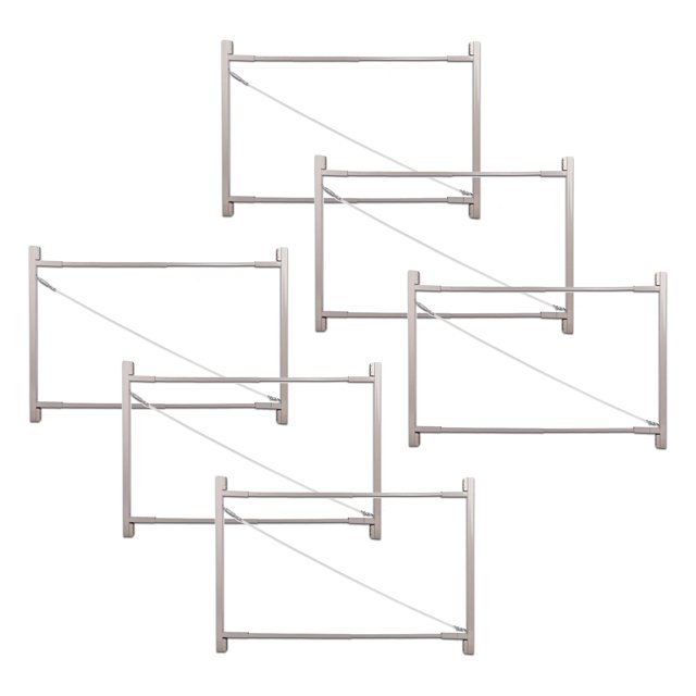 Adjust-A-Gate Kit de Construction Cadre en Acier, Ouverture Grand 36-72 Pouces (6 Pack)