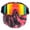 A, variante sur Lunettes de Ski pour Adultes avec Masque de Ski Détachable pour Bloquer le Soleil Lunettes Coupe-Vent