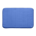 thumbnail image 2 of TopLLC Bathroom Rugs, Rugs for Living Room, Area Rug Thickened Fleece Floor Mats Quilted Kitchen Bathroom Foot Mats Solid Color Entrance Door Mats Foam Foot Mats 19.68x31.49in Blanket Blanket, 2 of 6