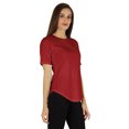 thumbnail image 2 of Inkmeso Regular Fit Solid Round NeckTop For Womens Casual Short Sleeves Soft Tee Tops, 2 of 7