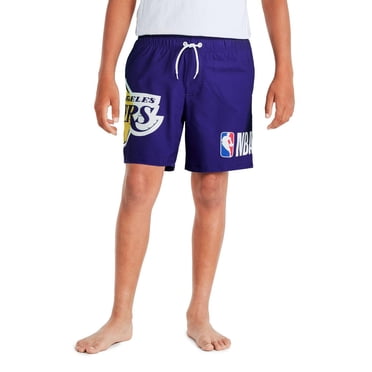 Short de bain Lakers de Los Angeles NBA pour garçons
