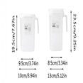 thumbnail image 4 of Large Capacity Refrigerator Water Jug High Temperature Storage Container for Iced Tea and Cold Beverages, 4 of 8