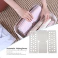 thumbnail image 4 of Lutabuo Plastic Laundry Folding Board Adjustable Shirts Cloth Holder for Home Storage, 4 of 6