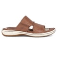 thumbnail image 2 of Born Men Flores Casual Sandals, Medium Width, Slip On, Brown, 2 of 5