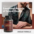 thumbnail image 4 of Unique Formula Sexual Strength Supplement with Black Maca, Korean Red Ginseng | 60 Capsules, 4 of 9