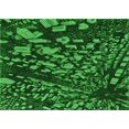 thumbnail image 1 of Ahgly Company Machine Washable Indoor Rectangle Transitional Deep Emerald Green Area Rugs, 2' x 4', 1 of 7