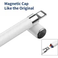 thumbnail image 3 of 3-Pack USB C to Pencil 1st Gen Adapter Type C Female for Lightning Female Adapter for iPad 10 + iPencil Stylus Nib Tip for Apple Pencil + Magnetic Top Cover Replacement Cap for Apple Pen 1 Gen, 3 of 7