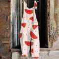 thumbnail image 2 of Birdeem Women Ladies Printed Summer Sleeveless Backless Loose Long Playsuits Rompers Jumpsuit, 2 of 8