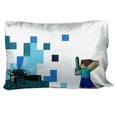thumbnail image 2 of Minecraft Kids' 3-Piece Twin Sheet Set, 100% Polyester, 2 of 5