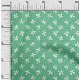thumbnail image 2 of oneOone Velvet Sea Green Fabric Florals Craft Projects Decor Fabric Printed By The Yard 58 Inch Wide, 2 of 4