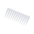 thumbnail image 3 of fastboy 12 Pieces 4 Inch Archery Arrow Feathers Fletchings Vanes White, 3 of 9