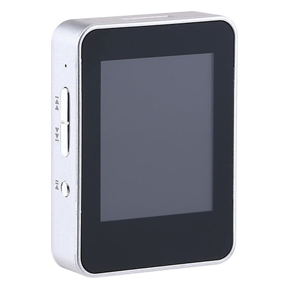 yingyy Lecteur de Musique Audio Numérique MP3 Livre Électronique TXT Radio de Sport de Poche Enregistrement Vocal Navigation d'Images Enregistreur de Minuterie Multifonction Argent 4G