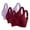 Wine# sports bras for women, variant on Oksale Womens Sports Bras Multipack Stretchy Breathable Adjustable Straps Everyday Bras Push Up Supportive Sport Bra for Fitness Workout Running Wine M