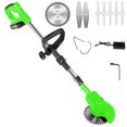 thumbnail image 2 of Bilqis Foldable String Grass Trimm Er Weed Eater Without 24V Lithium- Batteries, 2 of 9