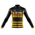 thumbnail image 1 of Chandail de Cyclisme à Manches Longues Save The Bees pour Hommes - 3TG, 1 of 3