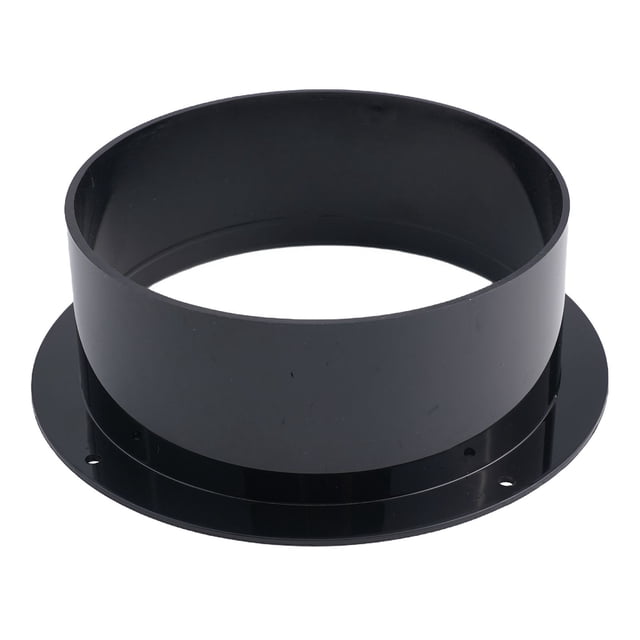ABS Pipe Connector Round Flange Ventilation Flange Suitable For Pipe Ventilation