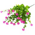 thumbnail image 4 of Artificial Flower Plant Decorative 35 Head Plastic Fake Plant Home Office Decor, 4 of 6