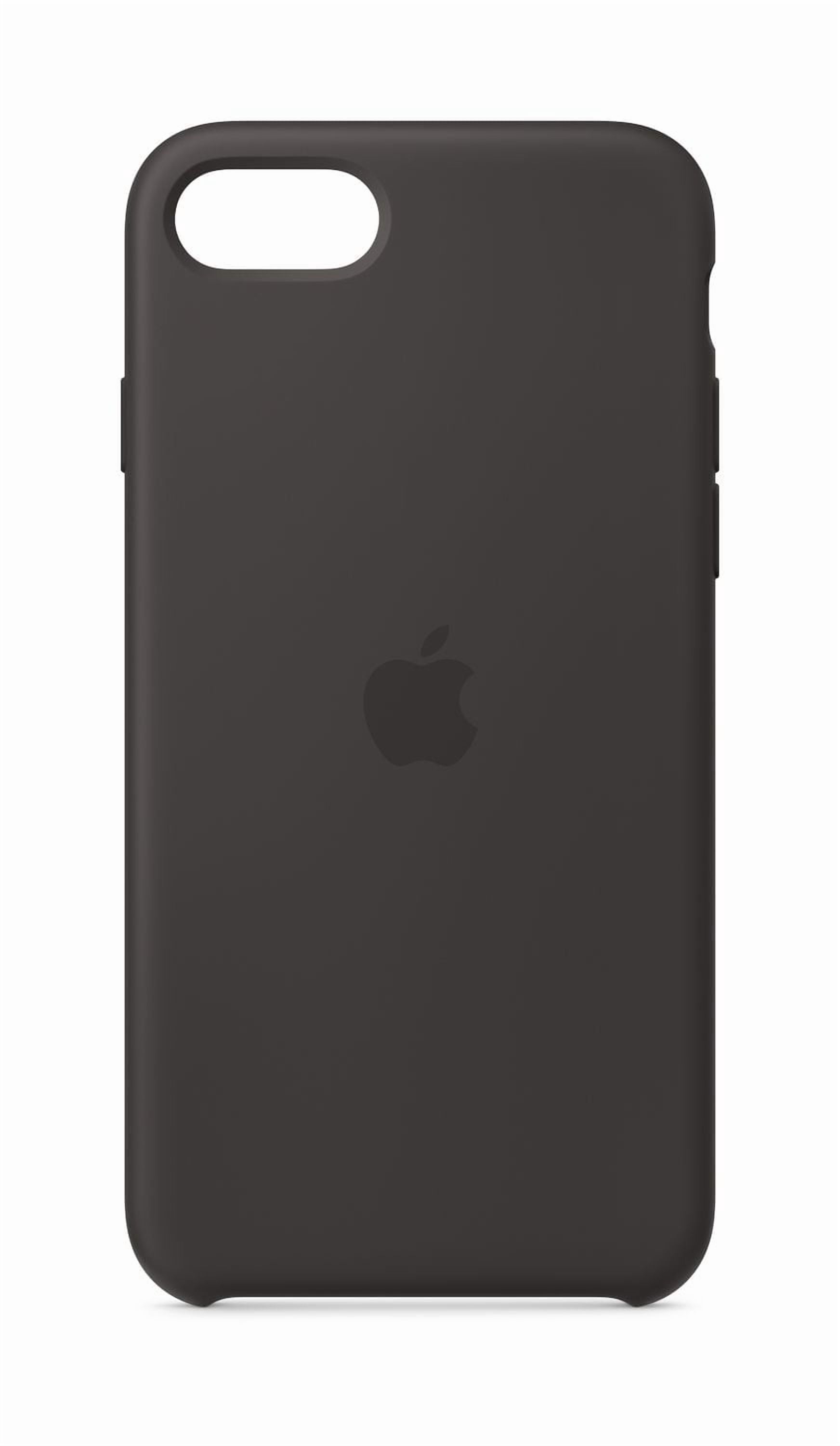 Apple Silicone Case (for iPhone SE - 2nd Generation) - Black