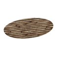 thumbnail image 1 of jifeng Elastic Edged Waterproof Backed Fitted Table Cover Tablecloths Kitchen Decor, C, 1 of 7