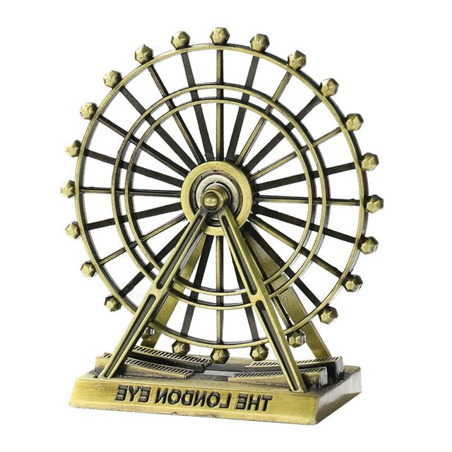 Ornement de Grande Roue en Fer 3d, Cadeau de Construction pour Adultes et Enfants