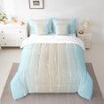 thumbnail image 2 of YST, Gradient Watercolor Comforter Set, 7-Piece, Twin, 2 of 4