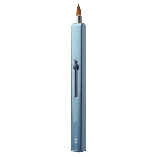 Pinceau à Lèvres Design Télescopique Poils Doux Anti-Poussière Application Uniforme Portable Mode Femme Maquillage Baguette Pinceau à Lèvres Outil de Beauté