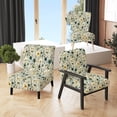 thumbnail image 1 of Designart "Verdant Wanderlust" Green Boho Upholstered Accent Chair - Bohemian & Eclectic Arm Chair For Living Room, 1 of 7