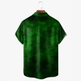 thumbnail image 4 of EGNMCR T-Shirts pour Homme Hommes Saint-Patrick Imprimé Col Rabattu Manches Courtes Haut Chemise Manches Courtes Col Rond Haut/chemise Cadeaux pour Hommes, 4 of 4